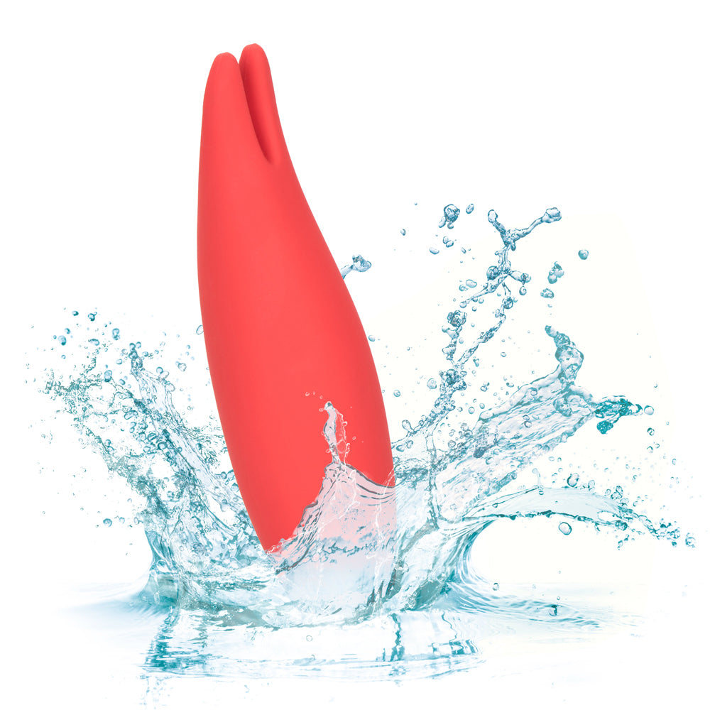Red Hot - Flare - discreet vibrating massager is compact enough to go anywhere with you & its 10 whisper-quiet settings will leave you breathless. Red 7
