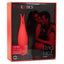 Red Hot - Fury - whisper-quiet vibrating stimulator has dual teaser tips that deliver 10 powerful yet whisper-quiet vibration modes to all your sweet spots. Red 10