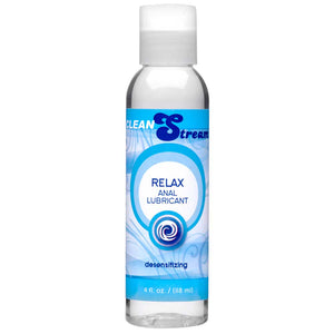 CleanStream - Relax Desensitising Anal Lubricant - numbing anal lubricant has 2% lidocaine to gently desensitise you both for longer-lasting, comfortable anal sex.