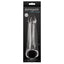 Renegade - Fantasy Extension - Medium -clear penis extender has a ball support strap & offers 6+ inches of pleasure w/ a solid head & thick walls to increase penis length & girth. Box
