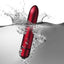 Fall in love with this  Rocks-Off Truly Yours Scarlet Velvet Bullet Vibrator & its precision tip, which delivers 10 vibration modes for your pleasure. Waterproof.