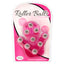 Roller Balls Massager has 9 steel balls that massage your or a partner's body. The flexible palm shape features an adjustable finger strap for easy wear. Pink-package.