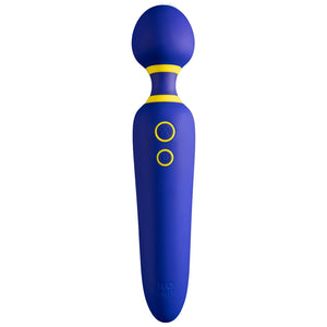 Romp Flip Rechargeable Cordless Wand Vibrator is a lightweight wireless wand massager w/ 10 vibration modes for full-body pleasure. (1)