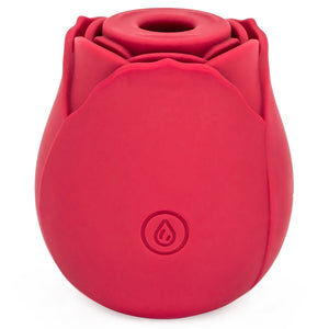 This stylish Rose Vibrator has internal vibration that creates rotating airflow in 10 heavenly clitoral suction modes that'll blow your mind & more.