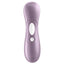 The Satisfyer Pro 2 Air Pulse Clitoral Stimulator delivers touch-free contactless orgasms w/ air pressure wave technology. Purple (2)