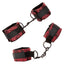 Scandal - Universal Cuff Set - set has a padded interior with Velcro closure for a comfy, adjustable fit on wrists & ankles. 2