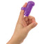 This mini finger vibrator is textured for more stimulation & has 10 deep Vooom vibration modes for solo or partnered pleasure. Purple (2)