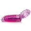 This vibrating cockring has a unique vertical bullet covered in pleasure ticklers for maximum clitoral contact. Purple (3)