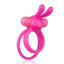 Screaming O Ohare XL is a vibrating cockring with clitoral bunny ears for her & a large double-ring design. Pink 2