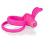 Screaming O Ohare XL is a vibrating cockring with clitoral bunny ears for her & a large double-ring design. Pink 3