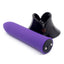 This tapered vibrating bullet delivers 20 modes of powerful vibrations with pinpoint precision anywhere on your body. Purple. (2)