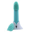 Sensuelle's Point Plus Bullet Vibrator is 30% more powerful than the previous model & has dual controls to make navigating the 20 vibration functions easier. Turquoise blue.