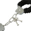 Sex & Mischief Black Furry Handcuffs are covered in soft black faux fur for comfortable wear in BDSM scenes & Dom/sub roleplay. (2)