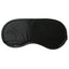 Sex & Mischief Satin Blindfold is perfect for intensifying sensual fun with sensory deprivation or even restful sleep. Black.