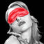 Sex & Mischief Satin Blindfold is perfect for intensifying sensual fun with sensory deprivation or even restful sleep. Red.