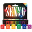 Sexy 6 Dice Game - Pride Edition includes 6 rainbow-coloured dice & offers 720 different combinations of new ways to play. Package. (2)
