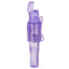  Shane's World - Pocket Party comes with a TPE rabbit sleeve for soft, flickering stimulation, or you can remove it to enjoy the 3 firm bead-like stimulators. Purple.