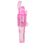  Shane's World - Pocket Party comes with a TPE rabbit sleeve for soft, flickering stimulation, or you can remove it to enjoy the 3 firm bead-like stimulators. Pink.