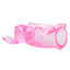  Shane's World - Pocket Party comes with a TPE rabbit sleeve for soft, flickering stimulation, or you can remove it to enjoy the 3 firm bead-like stimulators. Pink. (3)