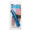 Shane's World - Sparkle Vibe - powerful straight vibrator has a tapered tip for precise stimulation & multi-speed vibrations, all in a glittery finish. Blue, package