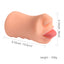  Shequ Oral Sex Vibrating Super Stretchy Male Masturbator Sleeve has a sculpted nose, lips & outstretched tongue in realistic TPE + textured chamber & vibrating bullet for even more stimulation. Dimension.