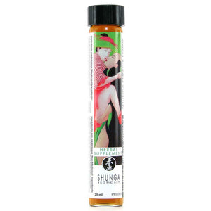  Shunga Natural Sexual Energy Herbal Supplement for Women enhances physical performance in the bedroom in a 20ml dose diluted in water or juice 30 minutes before sex.