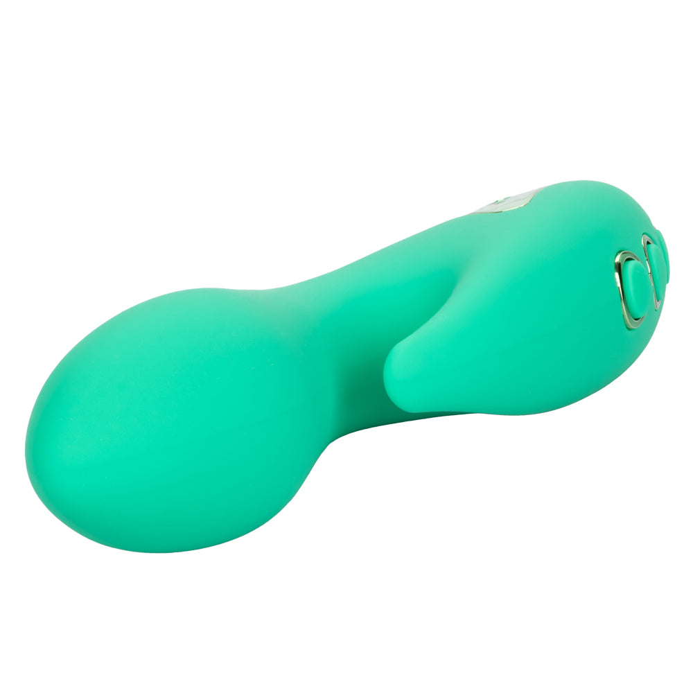California Dreaming - Sierra Sensation - travel-sized rabbit vibrator has a flexible clitoral teaser & a bulbous G-spot shaft with 10 vibration modes, Power Boost action & a travel lock feature. 6