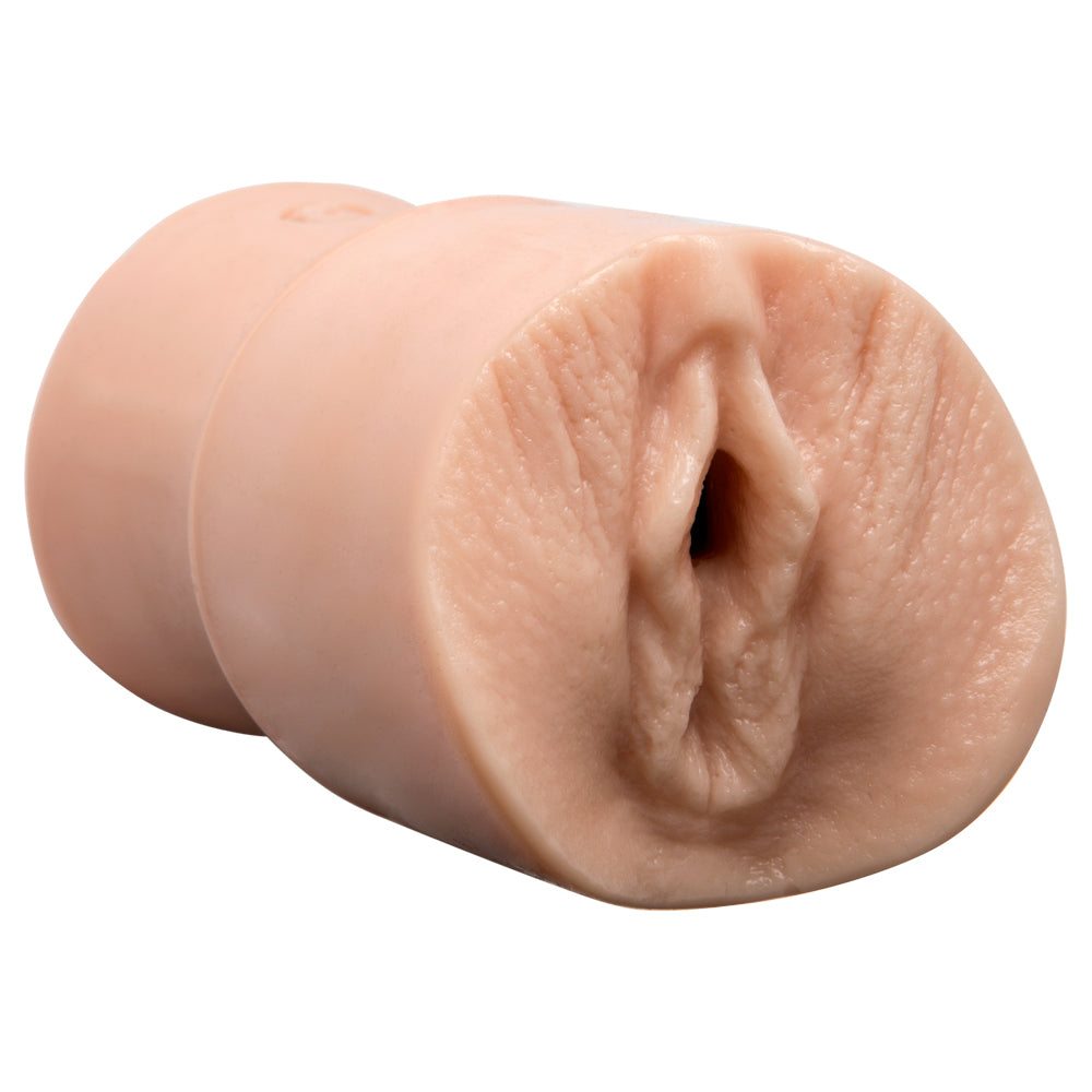 This realistic vaginal masturbator is moulded from popular pornstar Dani Daniels & has a tight, textured interior + ergonomic shape. Dani's vaginal.