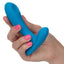 Silicone remote pulsing pleaser perfectly positions the bulbous thumping head against your G-spot & has 12 pulsation patterns. Hand