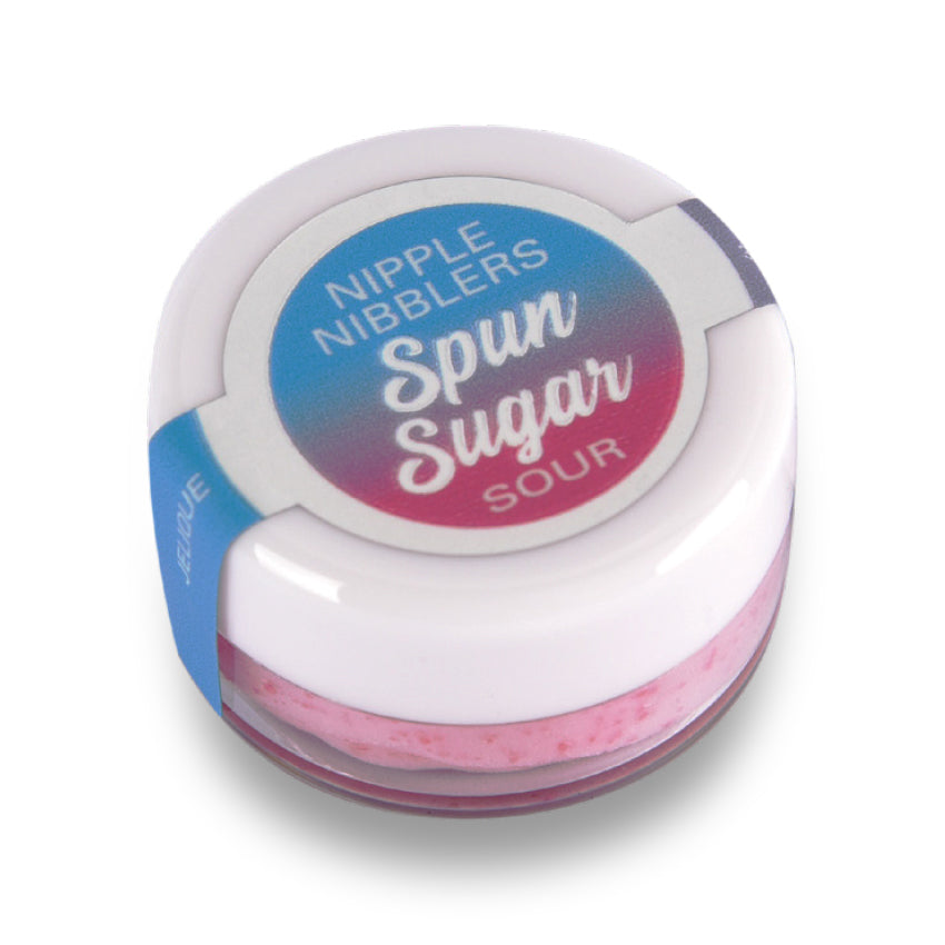 Jelique - Nipple Nibblers - Sour - smooth arousal balm comes in a range of sugar-free sour flavours & plumps + sensitises nipples & lips w/ cooling tingling sensation. Spun Sugar