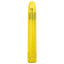 Sparkle 3-Speed Waterproof Slim Vibe has a long, slender body & a tapered tip w/ 3 vibration speeds to enjoy in a fun glittery body. Yellow.
