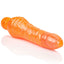  Sparkle - Shimmer Stud has a phallic head & veiny shaft for your internal pleasure, all in a bright glittery finish. Orange. (3)