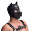 Master Series - Spike Neoprene Puppy Hood - made of ventilated neoprene & has a removable muzzle + posable ears for comfortable, realistic pet play. (2)