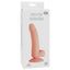 Seducer - 5.5" Spirited Dick - realistic dildo has a phallic head, veiny shaft & upwards curve for G-spot or P-spot stimulation + a harness-compatible suction cup. Flesh, box