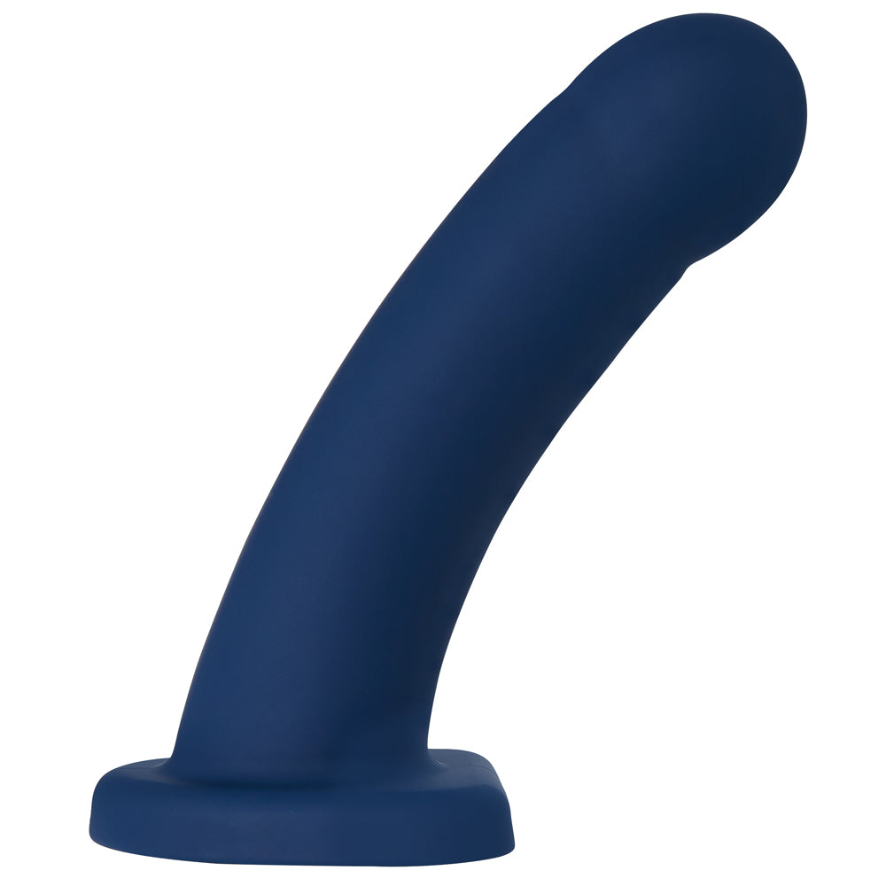 Sportsheets Banx 8" Hollow Silicone Sheath Dildo can be used as a dildo, strap-on, penis extender, or even house a vibrating toy for versatile pleasure.