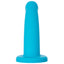 Sportsheets Hux 7" Solid Silicone Dildo feels full, firm & heavy w/ a bulbous head + curved shaft for targeted G-spot/P-spot pleasure. (3)