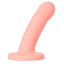 Sportsheets Nyx 5" Solid Silicone Dildo is made of solid silicone for a full, firm & heavy feeling w/ a bulbous head & curved shaft for G-spot/P-spot pleasure.