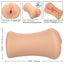 Stroke It Wet Ass Pussy Extra Heavy-Duty Masturbator has an extra-heavy duty design weighing over 2lb (0.9kg) & is realistically sculpted from soft TPE for irresistible softness. Dimension & features.