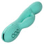 California Dreaming - Tahoe Temptation - rabbit vibrator with a rounded clitoral teaser. 10 vibration modes and 3 shaft vibration settings. Green 6
