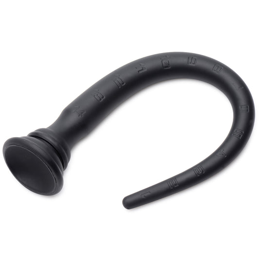 Hosed - Silicone Tapered Anal Hose - extra-long anal probe has a tapered tip, suction cup base & inch measurement markings for experienced backdoor players to test their limits. 15" (4)