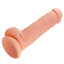 Escapade - The Expert 6" Silicone Dong - realistic dildo has a thick & veiny straight shaft with 10 vibration modes, rotation & a one-key burst mode. Flesh (4)