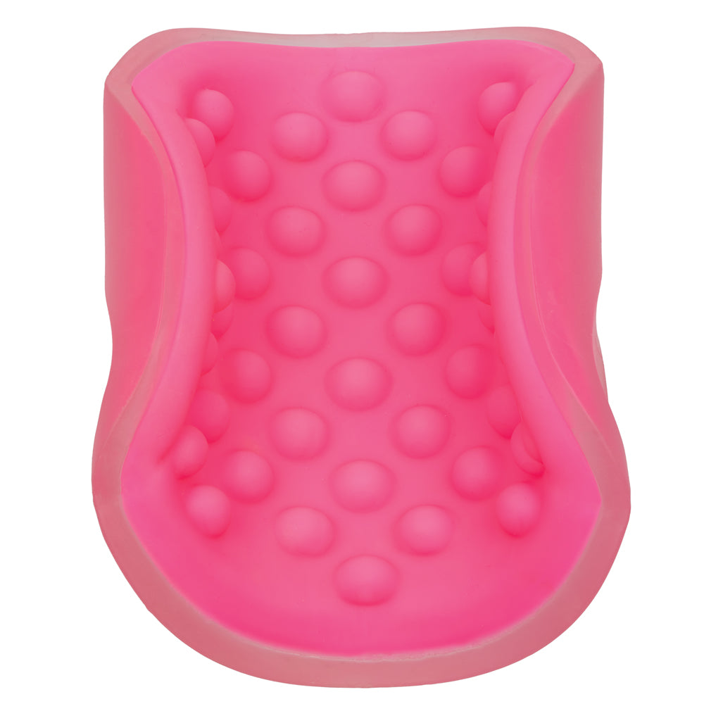 The Gripper Open Masturbator - Beaded Grip is textured with pleasure nodules to add sensational fun to your stroking sessions, solo or partnered. Textured interior. (2)