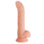 Escapade - The Master 7" Silicone Dong -realistic veiny dildo has an angled G-spot head & offers 10 vibration modes, rotation & a one-key burst mode. Flesh