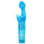 The Original Butterfly Kiss G-Spot & Clitoris Vibrator pampers your G-spot & clitoris w/ a bulbous tapered head & a butterfly-shaped stimulator w/ fluttering antennae & wings. Blue.