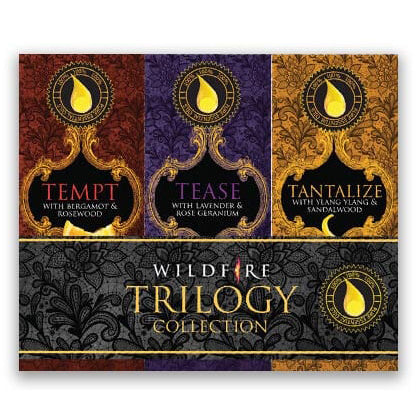Wildfire Aphrodisiac Essential Oils Trilogy Collection