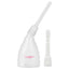 CalExotics Ultimate Douche Anal Enema Cleansing System - transparent container with 2 differently sized nozzles. Clear colour
