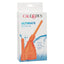 CalExotics Ultimate Douche Anal Enema Cleansing System - transparent container with 2 differently sized nozzles. Orange colour, box