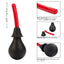 Ultra Douche - detachable douche has an easy-squeeze 190ml PVC bulb & a curved nozzle with multi-directional spray for the utmost hygienic anal cleansing. Black with Red nozzle 6