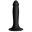 Vac-U-Lock - Smooth Attachment -phallic suction-cupped dildo attachment is made from waterproof silicone & is compatible with Vac-U-Lock & O-ring harnesses. Black.