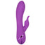California Dreaming Valley Vamp G-Spot Rabbit Vibrator - w/ clitoral stimulator that swings side to side in 10 rhythms + 3 vibration modes in its bulbous G-spot shaft. Purple